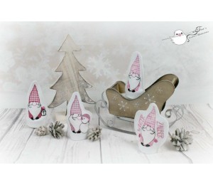 ITH - LED Teelichthüllen Winterzauber Wichtel